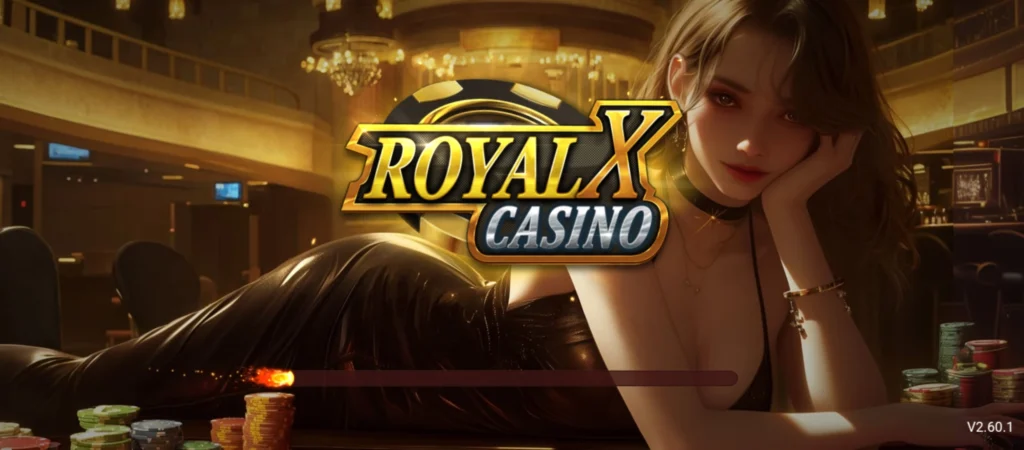 Royal X Casino APK app initial interface