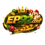 EP92 Game APK logo featuring bold gold and emerald-green